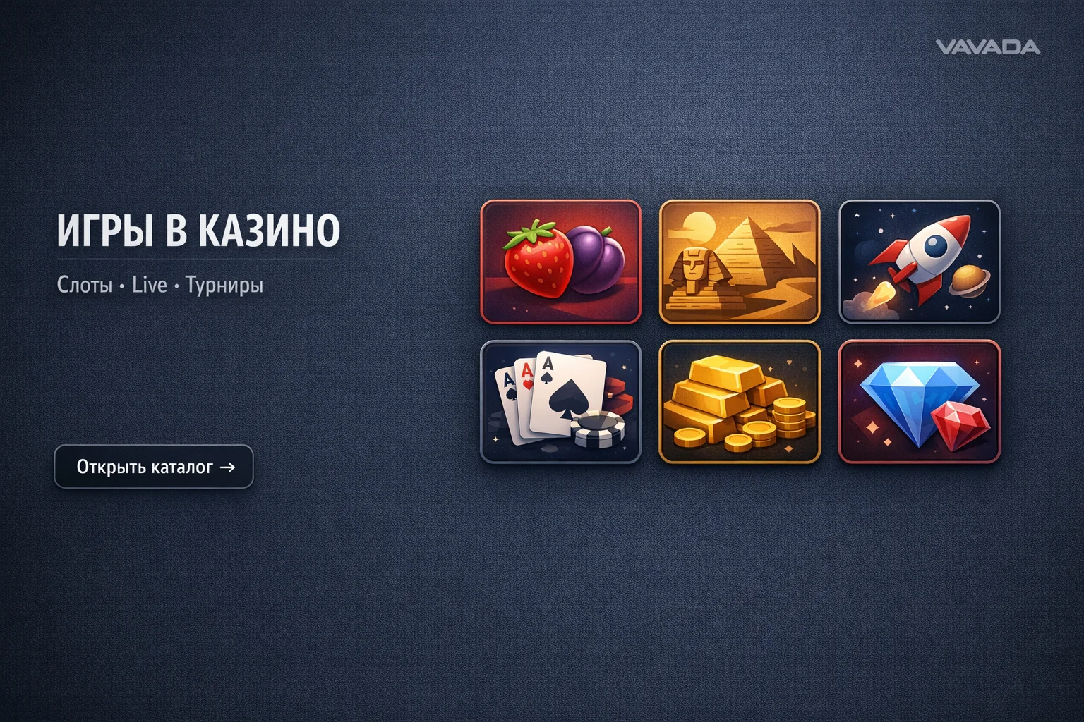 казино вавада